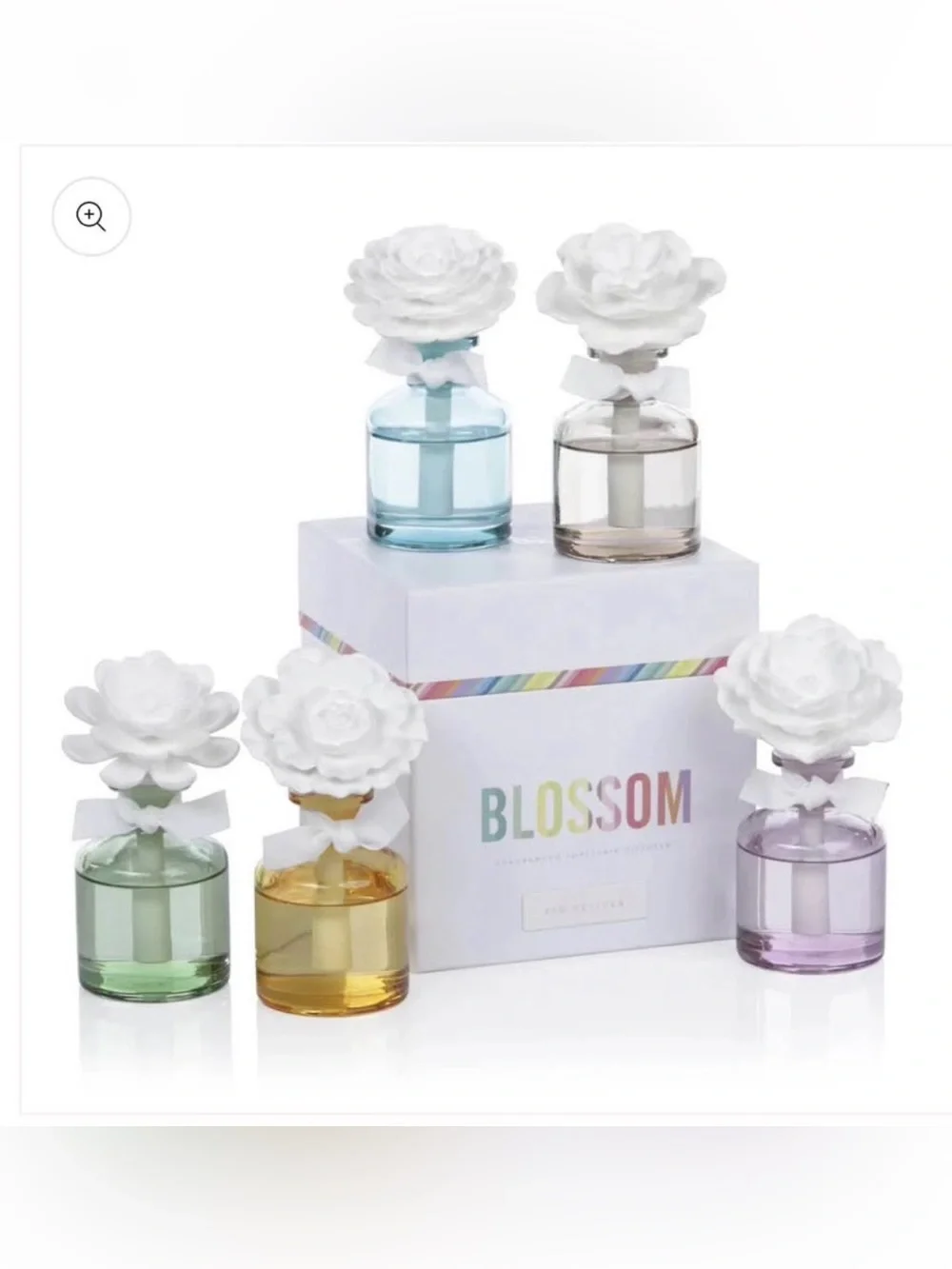 Zodax Blossom Floral Oil Diffuser (Aqua Water) 40 ml